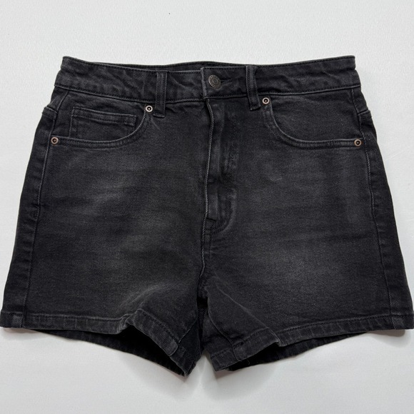 Heritage Pants - Harper Heritage Denim Shorts High Waist Black Wash Casual Size‎ 27